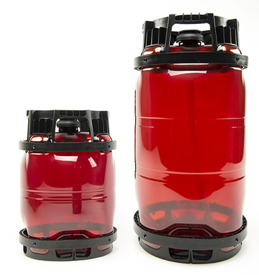 Dolium 12.5L と 20L Slim のケグ